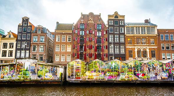 Amsterdam Flower Market