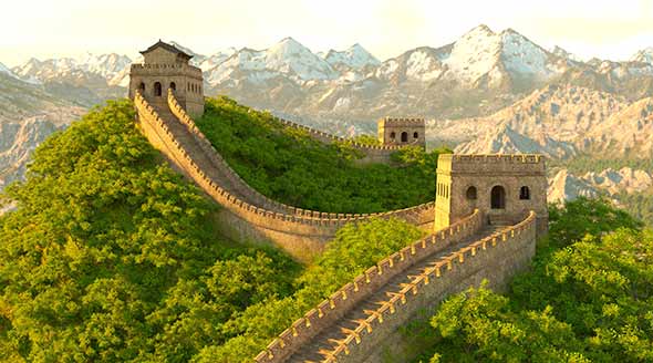 The great wall